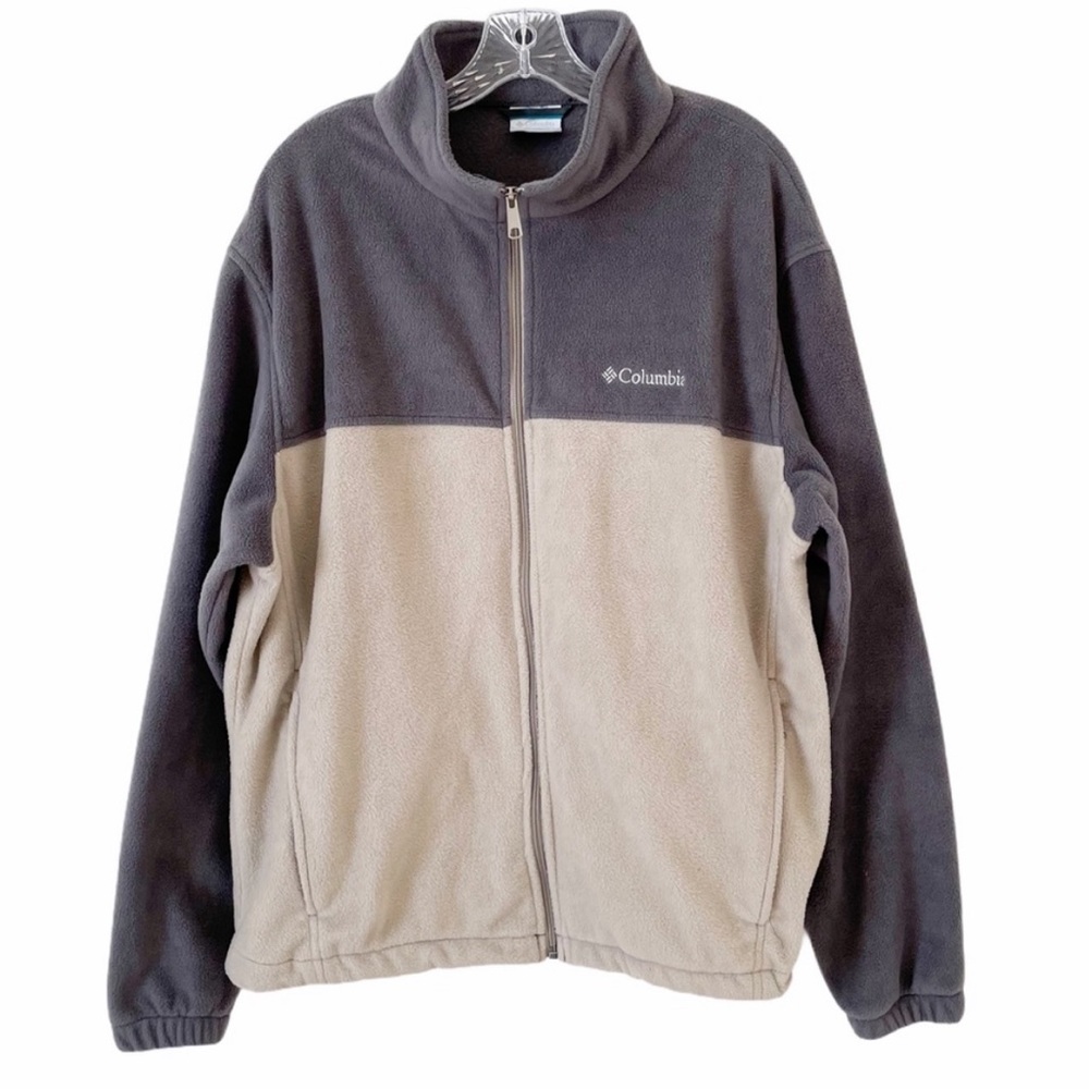 Columbia Full Zip Fleece Sweater Size XL